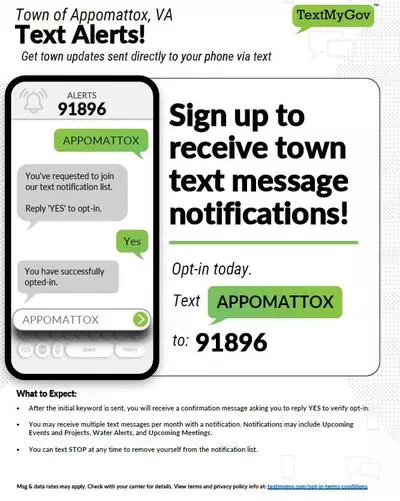 Receive City Alerts. Please see the attached documents at the bottom of this page for more information.